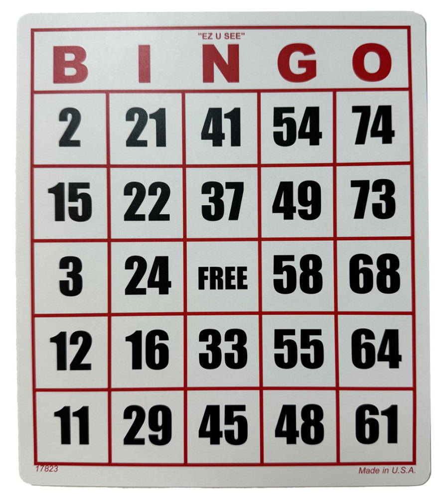 Bingo Night at Rear Pocket